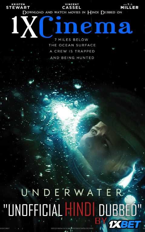 DOWNLOAD Underwater (2020) Full Movie (Hindi Subbed) HDRip 720p BY 1XBET ON 1XCinema.com