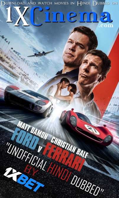 DOWNLOAD Ford v Ferrari (2019) Full Movie (Hindi Subbed) HD 720p 1080p Web-DL BY 1XBET ON 1XCinema